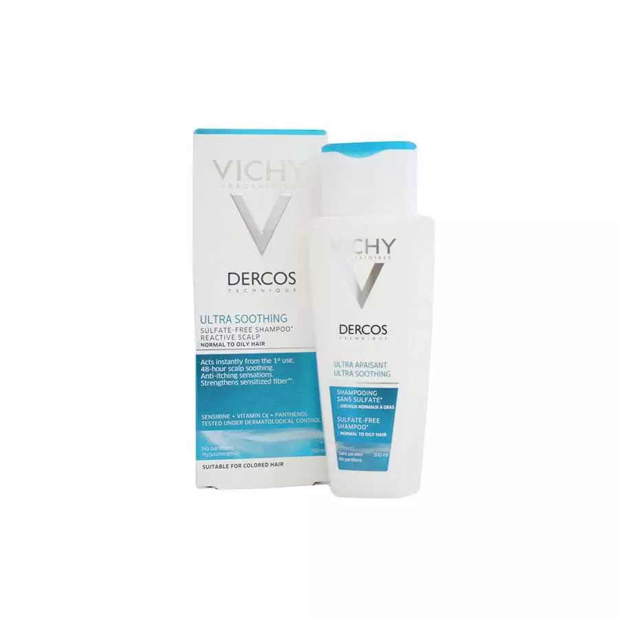 Vichy Dercos Ultra Soothing For Normal Hair Shampoo 200Ml