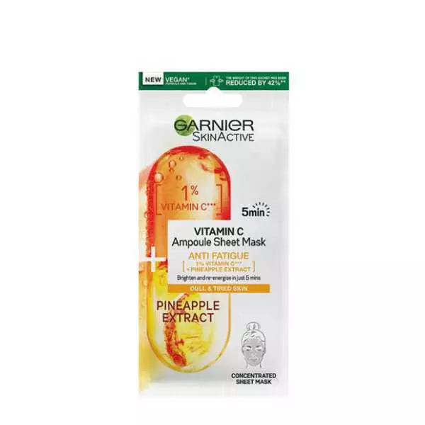 Garnier Vitamin C Pineapple Face Mask 15G
