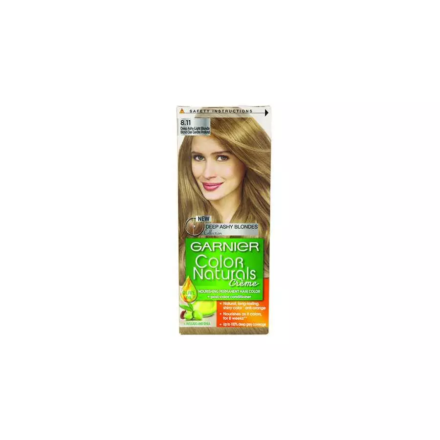 Garnier Color Naturals Deep Ash Light Blonde Color No. (8.11)