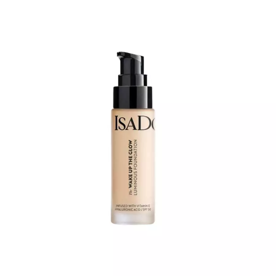 Isadora Wake Up The Glow Foundation 1W Warm
