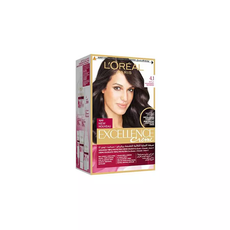 Loreal Excellence Profound Brown Color No. (4.1)