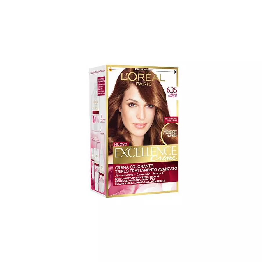 Loreal Excellence Color Light Amber No. (6.35)