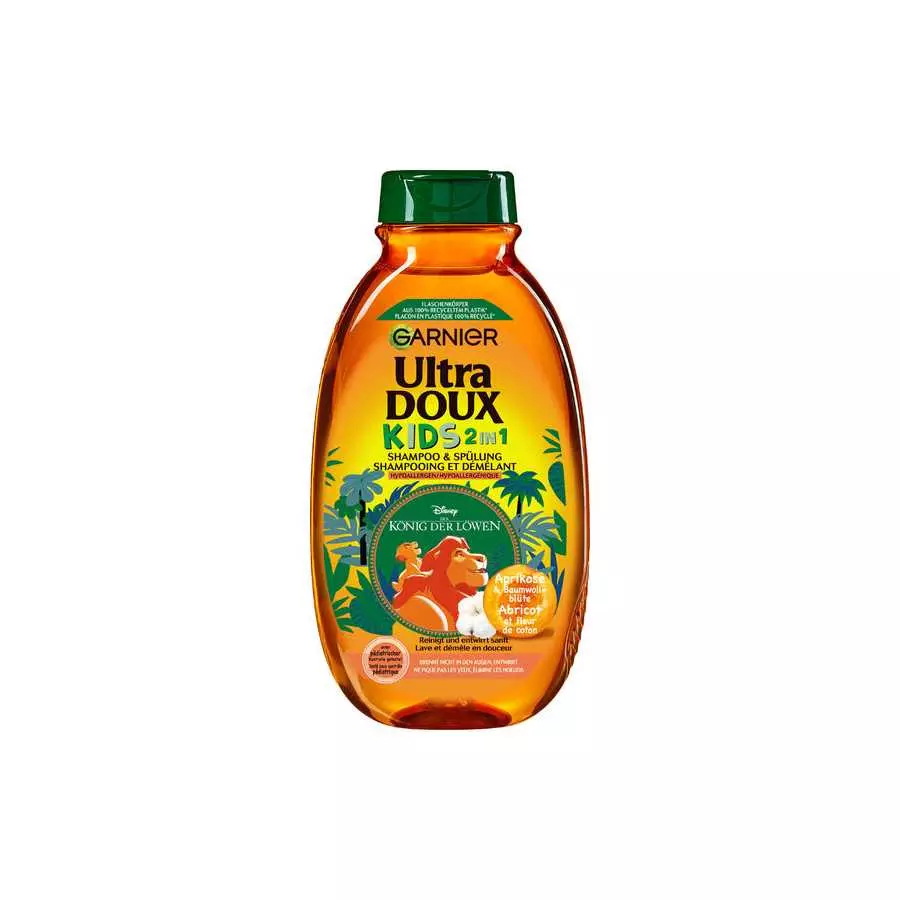 Garnier Ultra Doux Kids 2 IN1 Apricot & Cotton Flower 400ML
