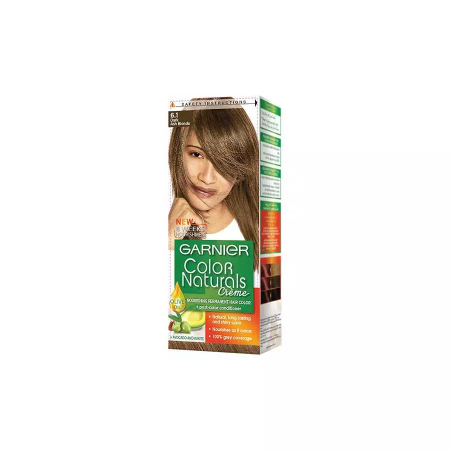 Garnier Color Naturals Dark Ash Blonde Color No. (6.1)