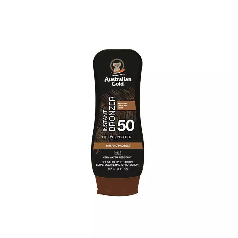 Australian Gold Bronzer Lotion Spf50, 237Ml