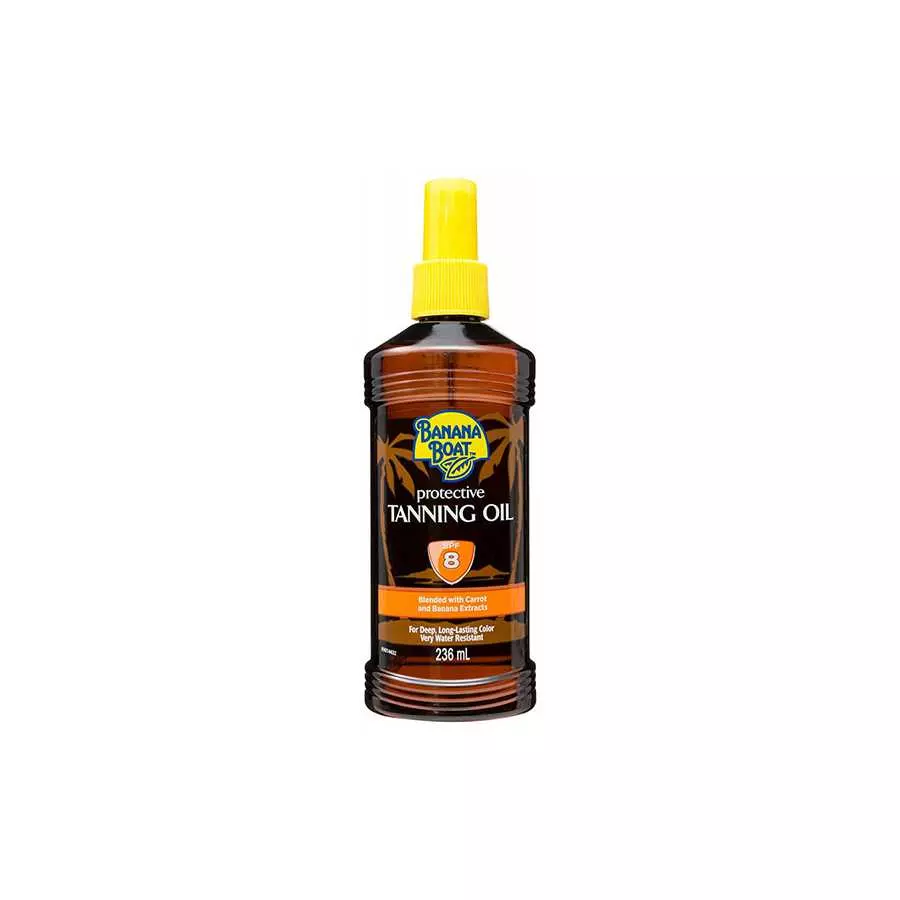 Banana Boat Tanning Oil SPf 8, 236Ml